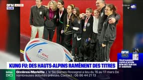 Hautes-Alpes: des jeunes pratiquants de kung fu ramènent des titres
