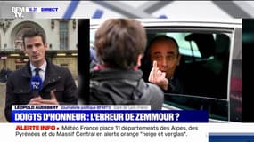 Comment l'équipe d'Éric Zemmour a découvert les photos du doigt d'honneur entre Marseille et Paris