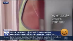 Ouvrez une porte à distance grâce à une serrure connectée ! – 06/10