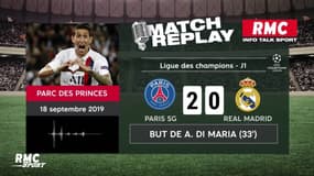 PSG 3-0 Real Madrid : Le goal replay avec les commentaires en live de RMC