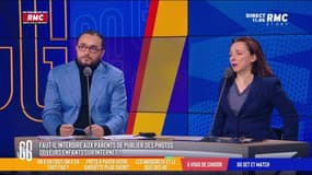 "N'oublions pas que les photos d'enfants sont utilisées dans des réseaux pédophiles", alerte Marie-Anne Soubré