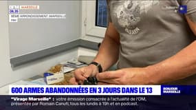 L'opération d'abandon d'armes, un succès dans les Bouches-du-Rhône