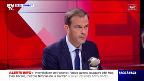 Interdiction de l'abaya: Olivier Véran affirme que "l'école, c'est laïc"