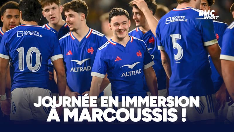 XV de France : Journée en IMMERSION à Marcoussis avec l’équipe de France U20 de rugby !