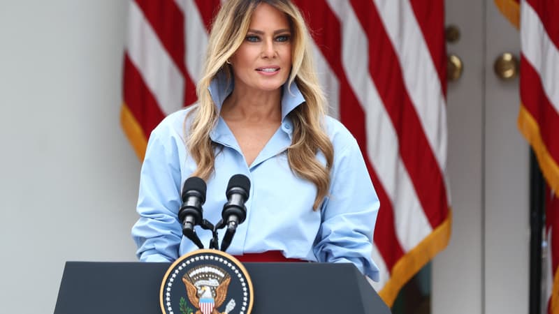 "Il paraît que je vous ai manqué": Mélania Trump de retour après un mois à l'écart du public