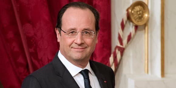 François Hollande, à l'Elsyée, le 23 janvier.