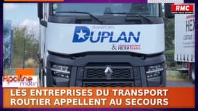 Les entreprises du transport routier appellent au secours