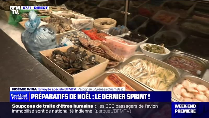 Huîtres, coquilles Saint-Jacques, saumon: dernier sprint pour les poissonniers pour les fêtes de Noël