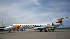 Un avion Satena Airlines. (Illustration). 