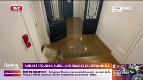 Sud-est : Foudre, pluie et orages exceptionnels, des habitants témoignent des dégâts  