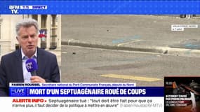 Fabien Roussel, secrétaire national du PCF et député du Nord: "J'espère que la justice sera forte, sévère, à l'encontre de ceux qui ont commis cet acte odieux"