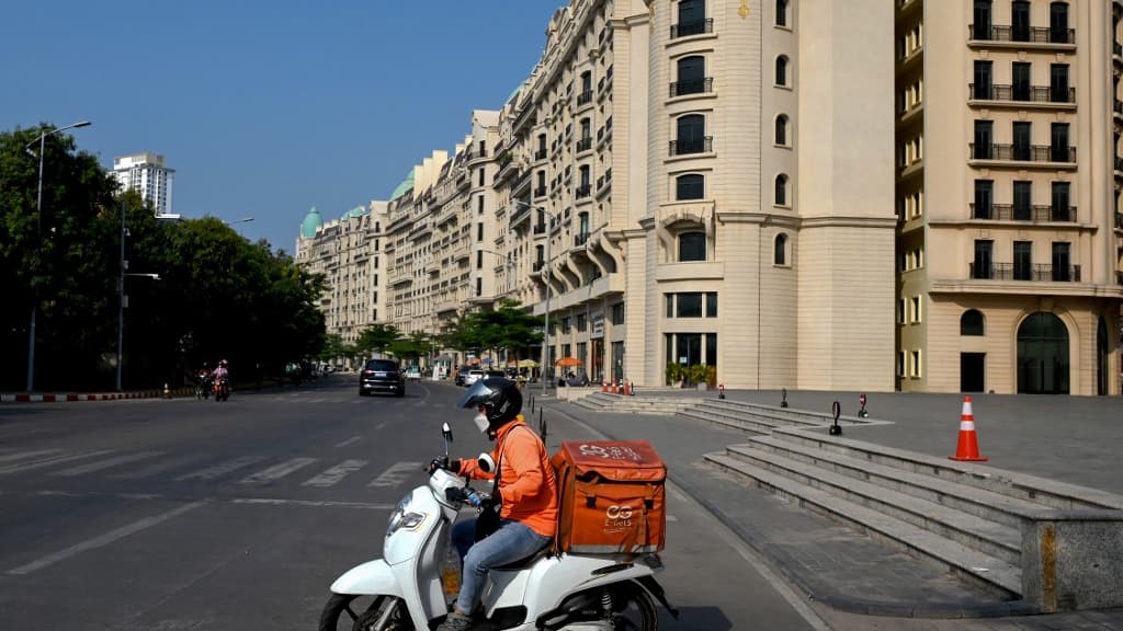 Les images du quartier Elysée à Phnom Penh, mars 2024