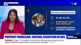 Île-de-France Story: Nathan, passionné par son métier de chauffeur de bus
