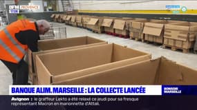 Marseille: la collecte de la Banque alimentaire officiellement lancée, 4.500 bénévoles mobilisés