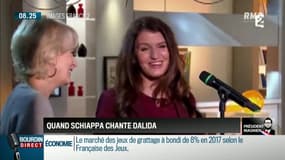 Quand Marlène Schiappa chante Dalida à la télévision
