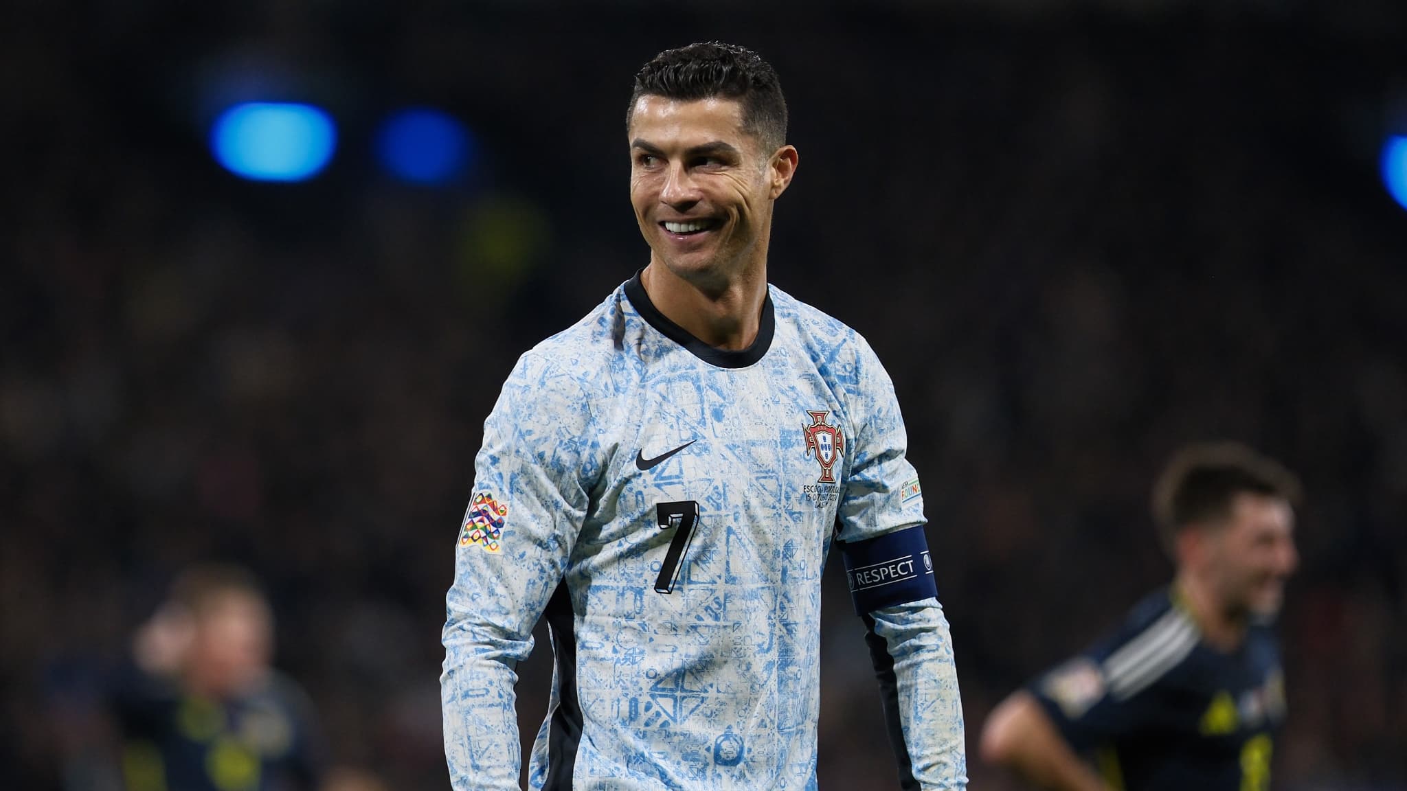 Cristiano Ronaldo lors d'un match du Portugal en Ligue des nations, le 15 octobre 2024