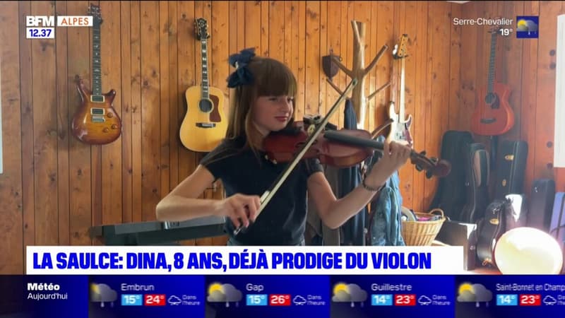 La Saulce: à la rencontre de Dina, une prodige du violon à seulement 8 ans