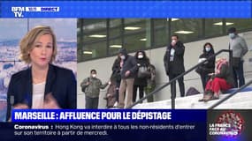 Marseille: affluence pour le dépistage - 23/03