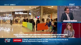 Pass sanitaire: Anne-Sophie Sancerre, Directrice générale de Westfield, demande que les centres commerciaux soient retirés de la liste des lieux où le pass sanitaire est obligatoire