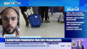 Justice: "Si les contentieux s'accumulent, Carrefour pourrait faire face à une bombe financière complètement sous-estimée", assure Kévin Romanteau (fondateur de Whitelight Capital)