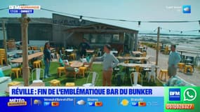 Réville: l'emblématique bar du bunker, le Goéland 1951, remplacé par un nouvel établissement