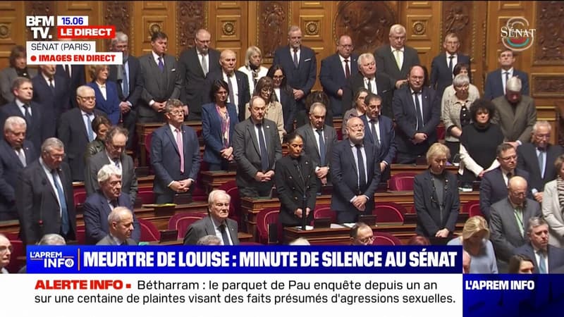 Le Sénat observe un moment de recueillement en hommage à Louise