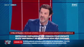 Instagram Kids: "Le numérique n'est pas un monde à part, c'est la vie" estime Cyril Di Palma, Délégué Général de l'Association Génération Numérique