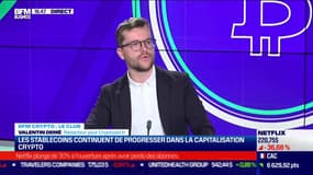  Les stablecoins continuent de progresser dans la capitalisation crypto