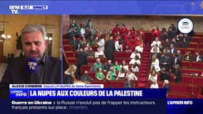 Députés habillés aux couleurs de la Palestine: "Nous voulions réaffirmer que la France doit reconnaître l'État palestinien", déclare Alexis Corbière (LFI-Nupes)