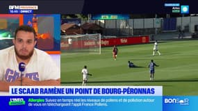 Le SCAAB ramène un point de Bourg-Péronnas pour son 4ème match de National
