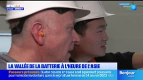 La vallée de la batterie à l'heure de l'Asie.