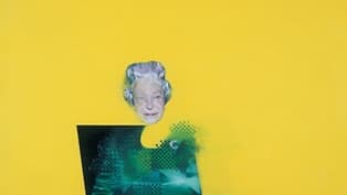 Le portrait de la reine d'Angleterre, en 1998. 