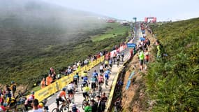 La Vuelta lors de la 8e étape