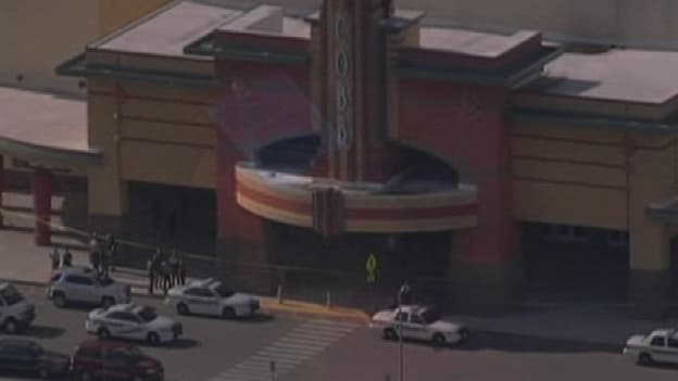 Le cinéma de Wesley Chapel, en Floride, où le meurtre a été commis.