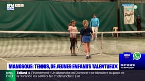 Manosque: des jeunes joueurs de tennis talentueux réunis dans un tournoi