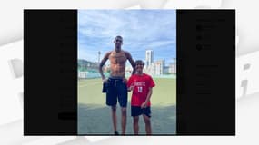 Victor Wembanyama a créé la sensation en inscrivant un sublime coup franc direct lors d’un match de foot amateur disputé à Tokyo - le 30/06/2025