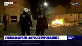 Violence à Paris: la police impuissante face aux rassemblements?