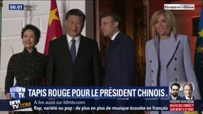 C'est à la villa Kérylos, réplique d'une demeure de la Grèce antique que Emmanuel Macron a accueilli le président chinois Xi Jinping
