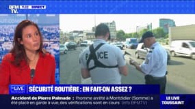Pauline Déroulède, amputée après un accident de la route, estime qu'il "faut sanctionner plus fermement les conducteurs qui commettent des infractions aussi graves"