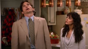 Ashton Kutcher et Mila Kunis dans la bande-annonce de "That '90s Show"