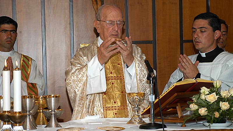 Le fondateur des Légionnaires du Christ, Marcial Maciel, à Mexico en 2006.