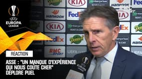 Saint-Etienne-La Gantoise : Puel évoque aussi ce "manque d'expérience" après l'élimination des Verts