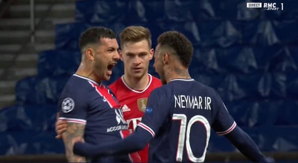 Neymar et Paredes fêtent la qualification face au Bayern