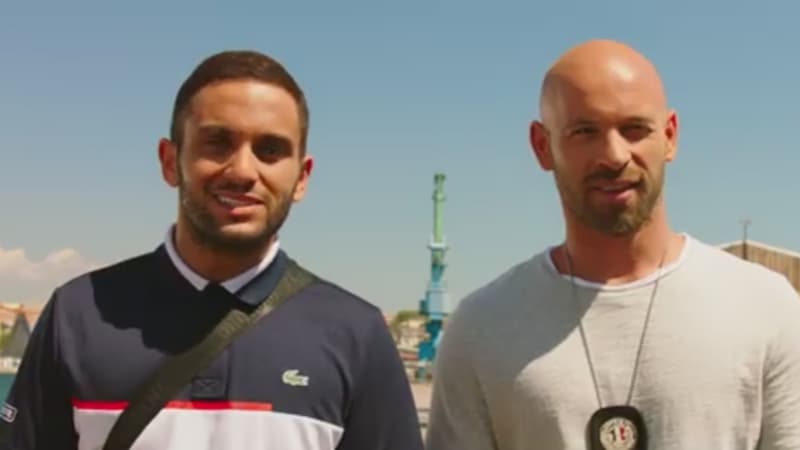 Malik Bentalha et Franck Gastambide, les deux stars de "Taxi 5"