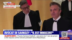 Procès Kadhafi: "Le parquet parle fort et demande des peines élevées", estime l'un des avocat de Nicolas Sarkozy