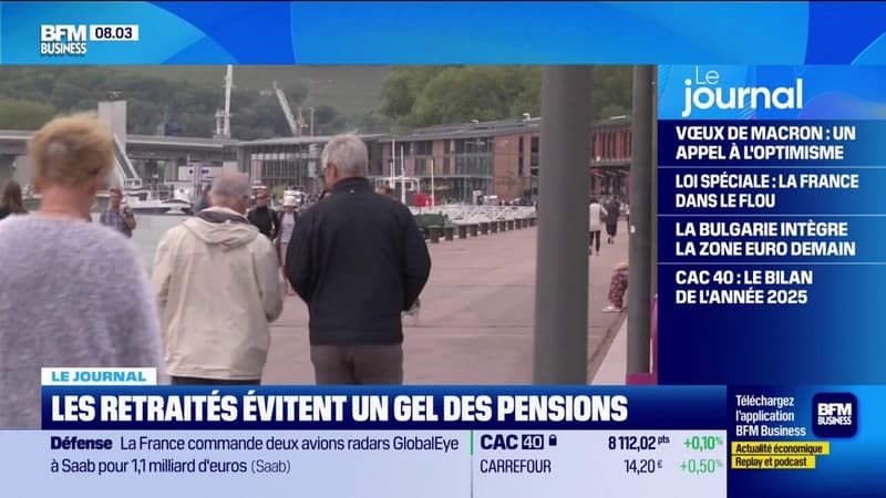 Les retraites évitent un gel des pensions