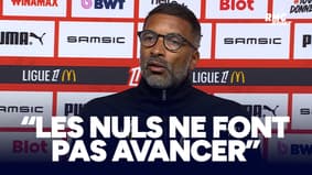 Rennes 2-2 Auxerre : "Les matches nuls ne font pas avancer", la déception de Beye