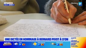 Lyon: une dictée en hommage à Bernard Pivot