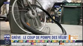 Stations vides, vélos cassés... Vélib' à l'épreuve de la grève