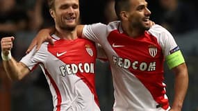 Valère Germain semble bien parti pour être aligné au côté de Radamel Falcao dans le 8e aller de Ligue des champions à Manchester.